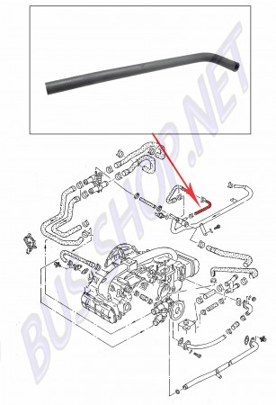 Durite de Radiateur pour Bus T3 1.9