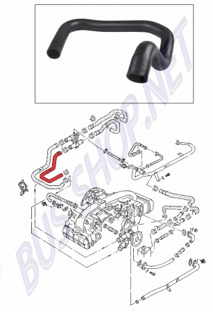 Durite d'eau VW T25 1900cc 025121103C.