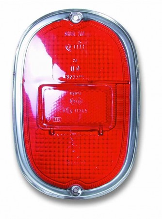 Cabochon de feu arrière Hella modèle US rouge Combi 62-->71 211945241GH Sur www.bus-shop.net