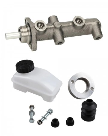 Kit de conversion double circuit pour VW T2 Split 1955-1967 avec maître-cylindre. Réf. 211698019.