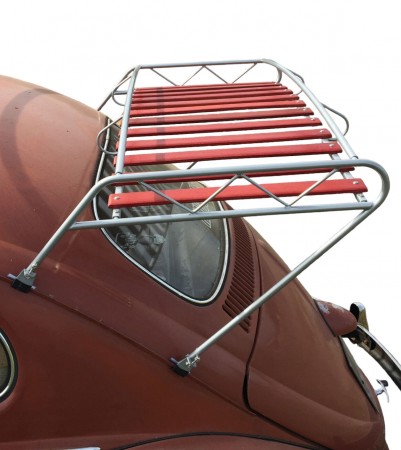 Porte-Bagages, Toit, VW, Classic, Jim Dandy, Revêtement Époxy, Lattes Bois, DM9648, DM9.648