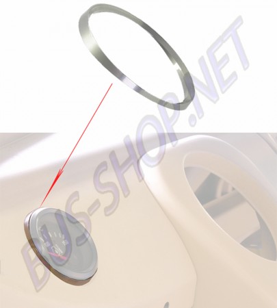 Bague manomètre, VDO, Smiths, 52mm, Combi, DM857207267.
