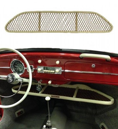Tablette en vinyle et bambou, Reproduction d'époque, Volkswagen, Touche rétro, Rangement, Référence 111857111V