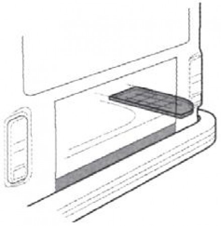 Tôle sous batterie côté droit Combi 73--->>79 95-5669-0 Sur www.bus-shop.net