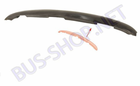 Arceau sur pare-brise plastique Karmann Ghia Cabriolet -11/1968