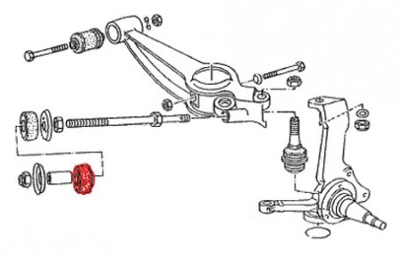 Silentbloc Suspension VW Transporter T25 T3