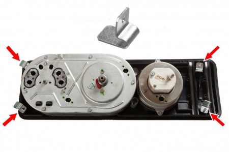 Clip de fixation de tableau de bord 8/1967-7/1979 (à l'unité) 211957089 Sur www.bus-shop.net