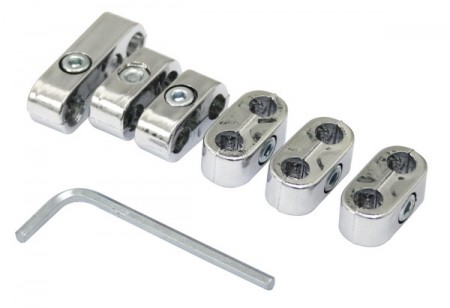 Kit Séparateurs Bougie, 00-8747-0, 00 8747 0, Chrome