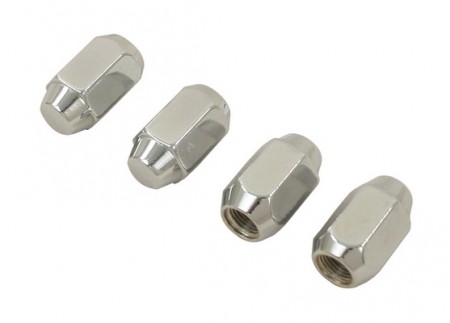 Set de 4 écrous de roues chromés à appui conique 1/2x20 00-9535-0 Sur www.bus-shop.net