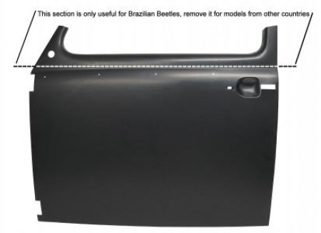 Panneau extérieur de porte avant gauche 08/67--> 111831105 Sur www.bus-shop.net