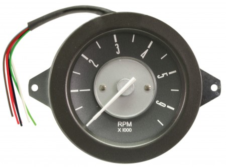 Compte-tours 6000 Rpm électronique programmable  combi 1968-1973  face grise  DM957041 Sur www.bus-shop.net
