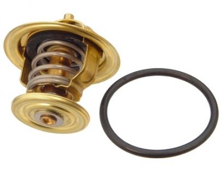 Thermostat Porsche 924, Thermostat VW Golf Jetta, 044121113, Température Ouverture 87°C, Thermostat avec Joints, Refroidissement Moteur.