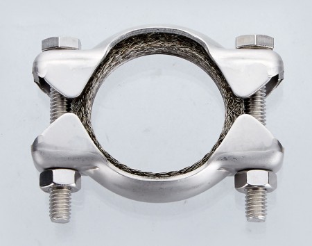 Collier assemblage échappement et boite Inox  111298051A Sur www.bus-shop.net