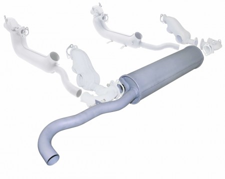 Silencieux Transporter T25, Échappement VW 070251053C, Silencieux CT CZ VW, Pièce Échappement T25, Réf 070251053C, 070 251 053 C.