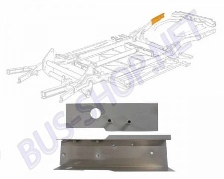 longeron VW, 211703480, réparation chassis Combi, Combi Type 2 pièces