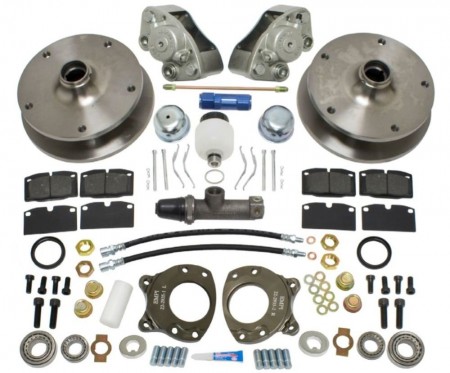 Kit freins à disques avant complet 5x205 T2 08/63-->07/66