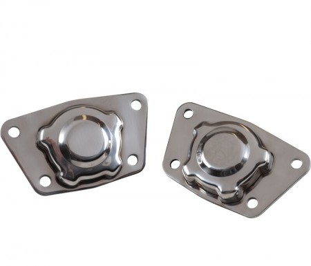 Couvre barre de torsion ar 1200/1300 inox la paire