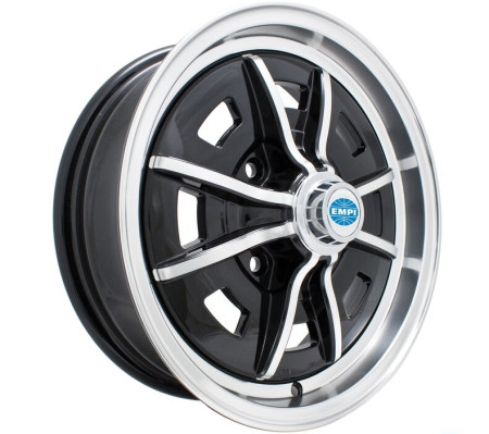 Jante EMPI Style SPRINTSTAR Noire et Polie 5x15 Perçage 4x130