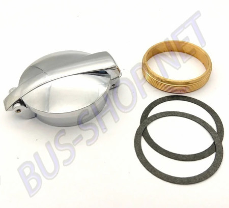Bouchon essence Monza 2 pouces DMMPF-2 chrome