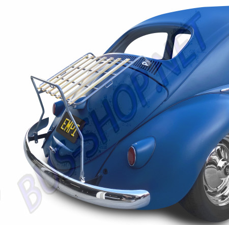 Porte-bagages, Vintage, métal, bois, Volkswagen Coccinelle, Berline, jusqu'à 1967, montage facile, esthétique rétro, reproduction Vintage, intempéries, durée de vie.