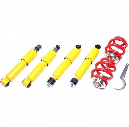 Kit Combiné-fileté -20 / -65 mm pour VW Transporter T4 1991-2003, Ref : EVOGWVW21
