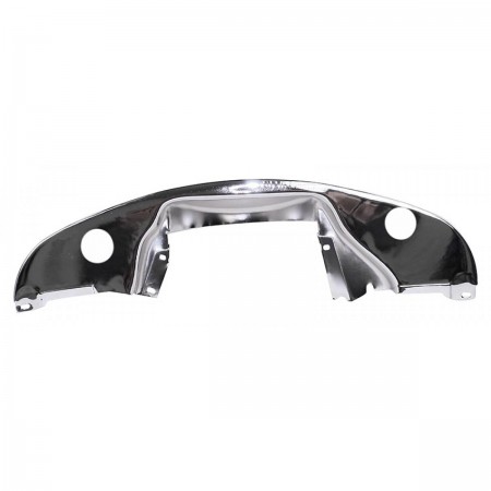 Tôle arrière moteur chromée avec découpe gaine 00-8941-0 Sur www.bus-shop.net