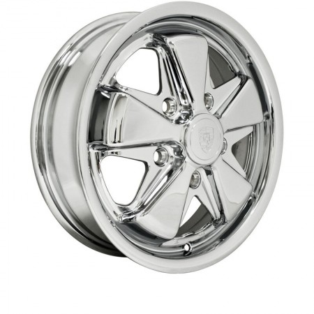 Jante, Aluminium, Chromé, 4.5x381 mm, Volkswagen, Porsche, 0096770, 00-9677-0