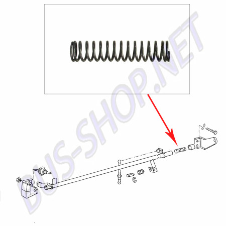 Ressort_tringlerie_accélérateur_VW_021129959