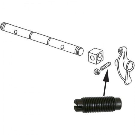 Vis de Réglage Culbuteur, Volkswagen, M9x26mm, 025109451, 025-109-451, Type 1 Mexico, 1600cc, 1900cc, Traitement Thermique, Durabilité