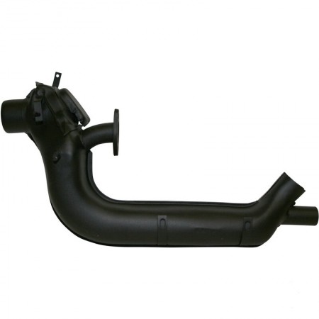 boîte de chauffage, aluminisée, qualité supérieure, Coccinelle, Karmann-Ghia, Combi '63->, réf. 043255108AL, moteur type 1, chauffage efficace.