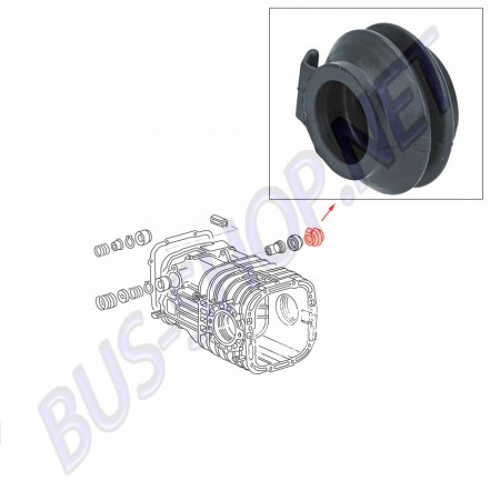 Soufflet axe sélecteur, 091301261, Combi Transporter T25, 05/79-07/82, protection de transmission, conduite en douceur, installation facile, pièce de qualité.