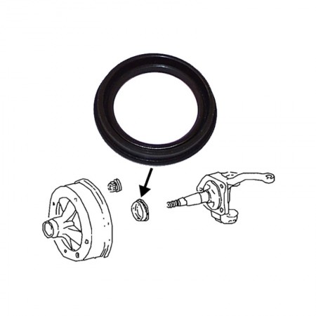 Joint spie d'étanchéité de Roue Avant ou Arrière pour Volkswagen à partir de 1965 (Réf : 357501641B)
