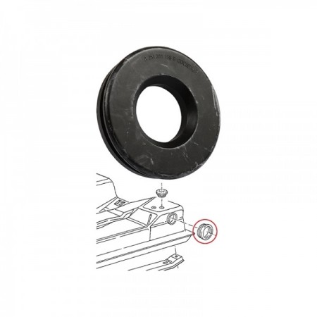 Joint d'étanchéité pour réservoir d'essence/carburant VW Transporter T25, 70 mm, 1979-1983 251201139B