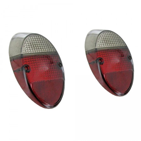 Cabochons de feu arrière, couleur fumée, Coccinelle 1200, Coccinelle 1300, côté gauche, côté droit, 1961, 1967, 1973, réf: 111945241KSM