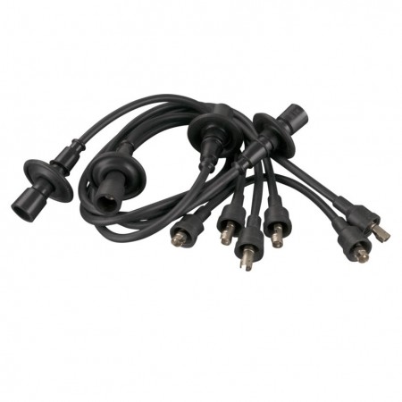 Faisceau d'allumage complet, 111998031B, VEWIB, Moteur Type 1, PVC, Cuivre, 7mm, Longueur câble bobine 23cm.
