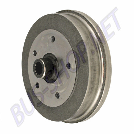 Tambour de frein arrière avec entraxe Porsche 5 x 130 pour Volkswagen après 07/1967 - Référence 113501615J5x130