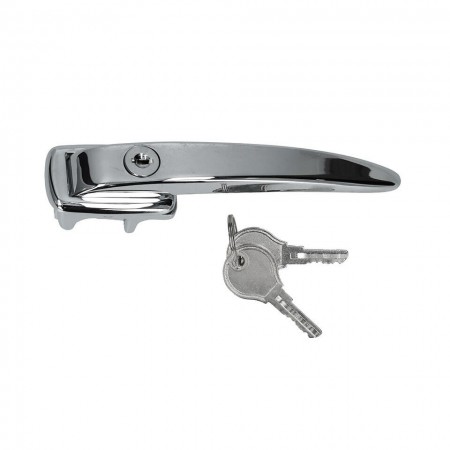 Poignée de porte gauche pour Volkswagen Coccinelle 1946–1955 et T2 Split 1950–1960 Top Qualité  Référence : 113837205