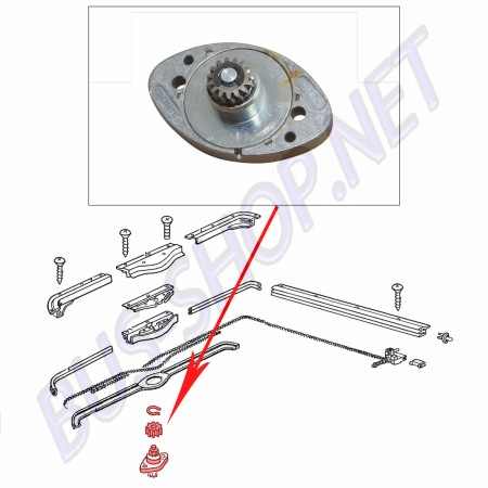 Mécanisme Toit Ouvrant Volkswagen 411877403