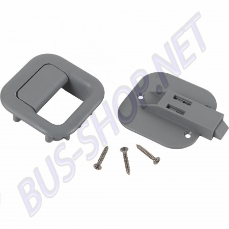 Poignée Meuble Westfalia, VW Transporter T25, Gris, 255070915B, 255 070 915 B