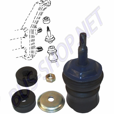 Kit de montage pour Amortisseur avant sur Volkswagen Coccinelle 1200, 1300, 1500, 65->