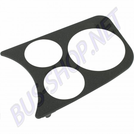 Panneau de Bord Universel Noir 3 Trous