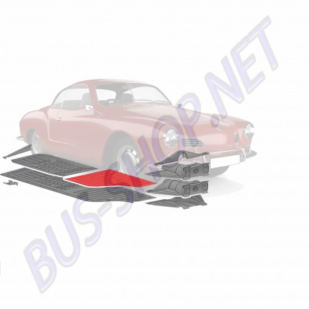 Quart de Plancher Avant Droit Karmann Ghia Type 14