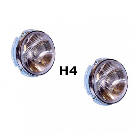 Phares avant complets H4 Karmann Ghia 60-74 141941039X Sur www.bus-shop.net