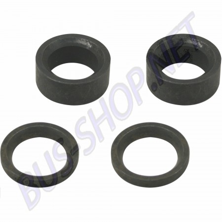 Entretoises de roulements, boîte à trompettes, kit de 4, Volkswagen, 1624010, 162-401-0, dimensions, suspension arrière, performance.