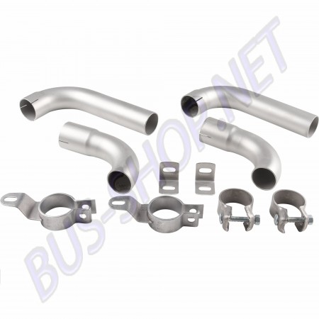 Tubes de Sortie Silencieux Inox Porsche 356 B-T6/C