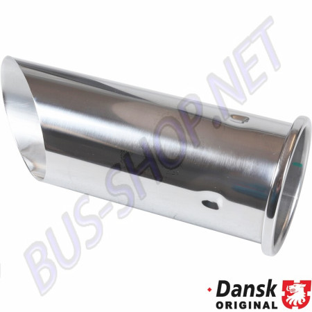 Embout de tuyau d'échappement chromé pour Porsche 911/930 2.2, 2.0, 2.3, 914 2.0. Référence : 1620705700, 90111124501.