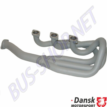 Tube d'échappement de course sans chauffage pour Porsche 911/930 2.2, 2.3, 2.7, 2.0. Remplace le modèle 91.012. Référence : 1620800480, 91.015.