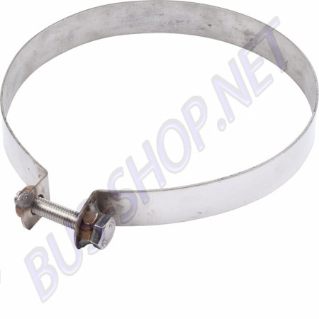 Collier d'échappement en acier inoxydable de 510 mm. Convient aux modèles PORSCHE 911/930 2.0, 2.2, 2.3, 2.7 01/63-11/90. Référence : 1621400800, 99.006, 90111115704.