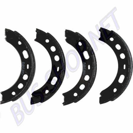Jeu de mâchoires de frein à main pour Porsche 924/928/944/964/993/996/997/986/987/Cayman/GT3, dimensions 180x25 mm, référence 92835209710.