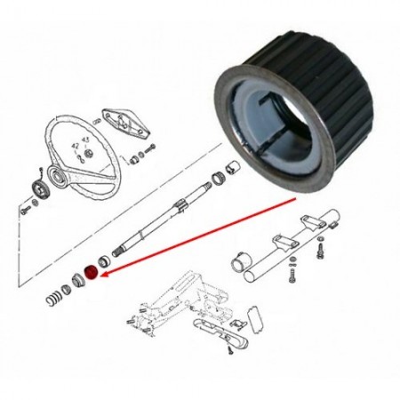 Roulement 171419517B, colonne direction VW, Golf, Jetta, Scirocco